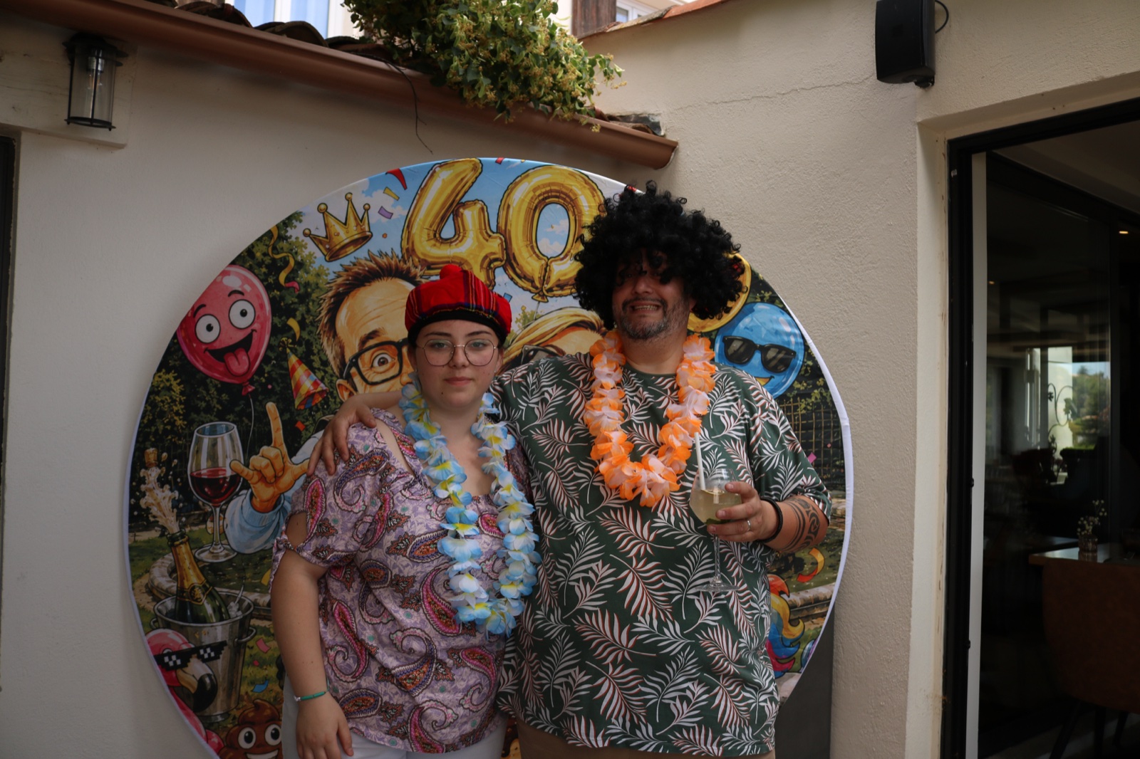 Anniversaire 40 ans photobooth