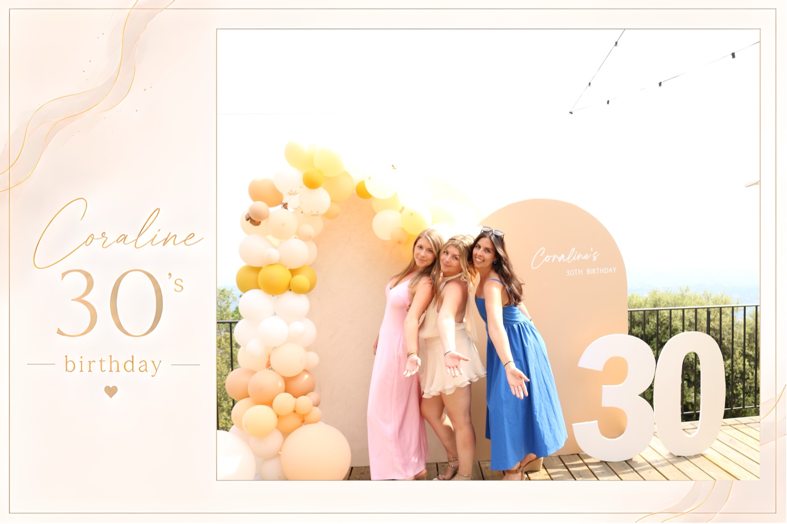 Anniversaire photobooth